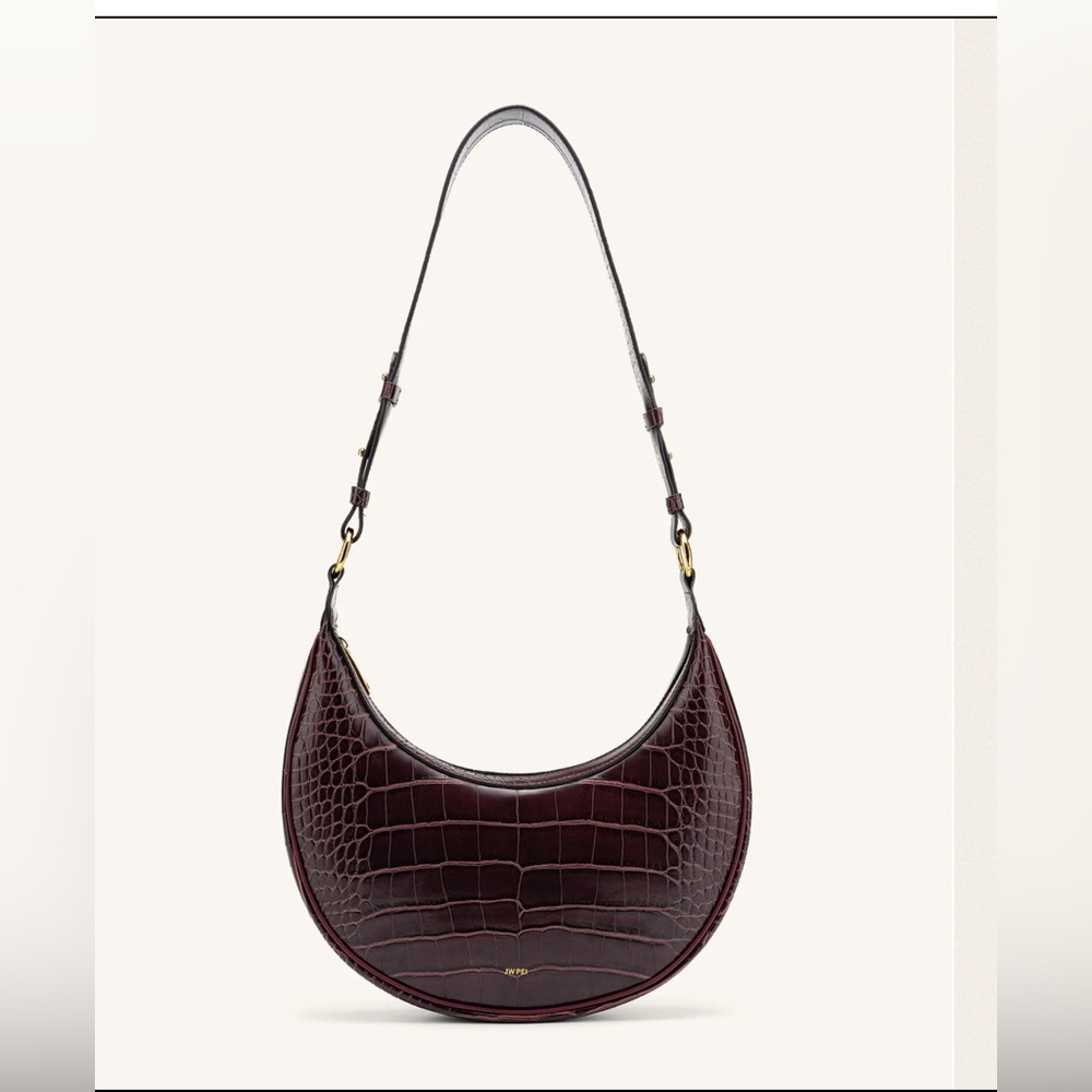 NWT JW PEI Chocolate Croc bag